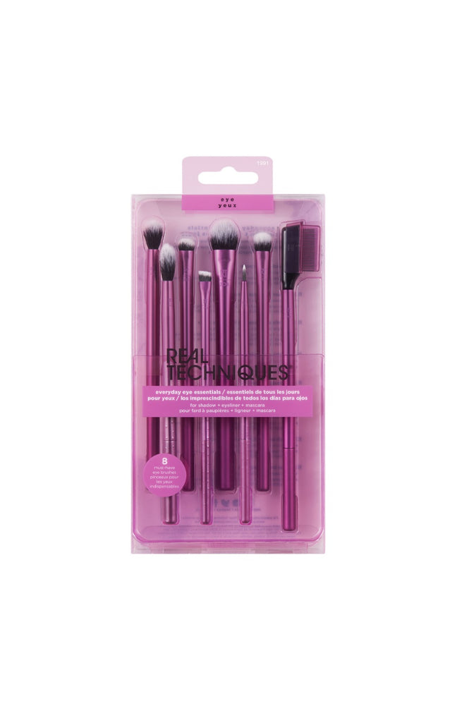 Set de 8 pinceaux & accessoires - Yeux