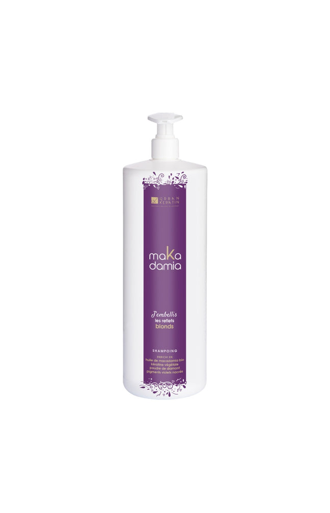 Shampoing embellisseur - Makadamia - Cheveux blonds à blancs