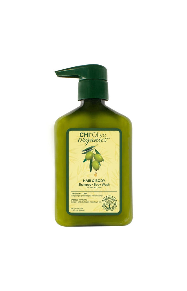 Gel lavant à l'huile d'olive - Corps & cheveux - 340 ml