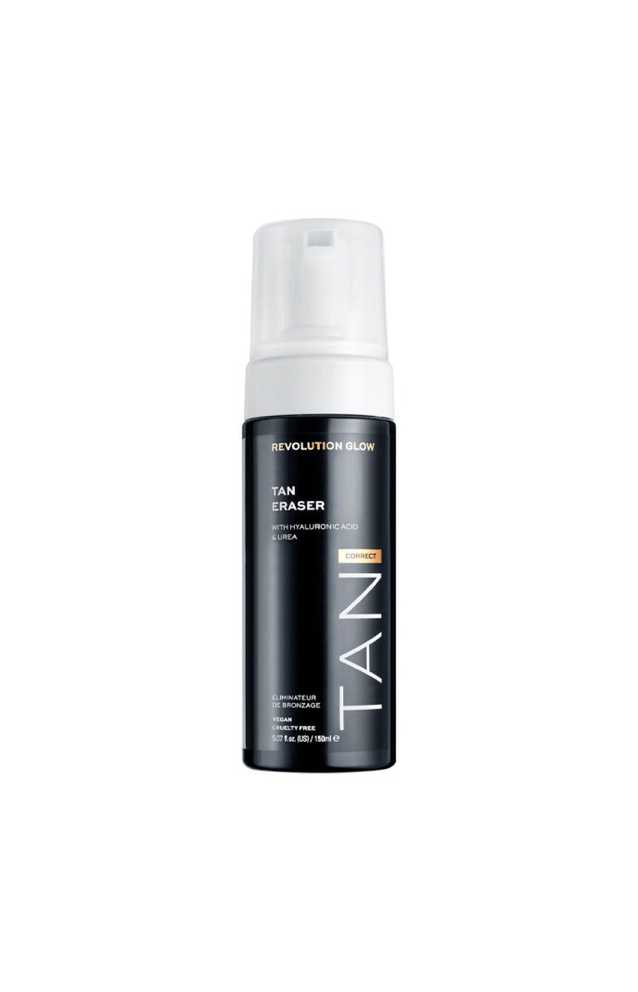 Mousse éliminatrice d'autobronzant - Glow - Correct - 150 ml