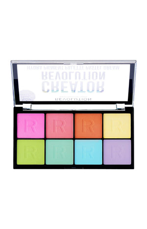Palette de 8 ombres à paupières - Creator Revolution - Pastel Dream