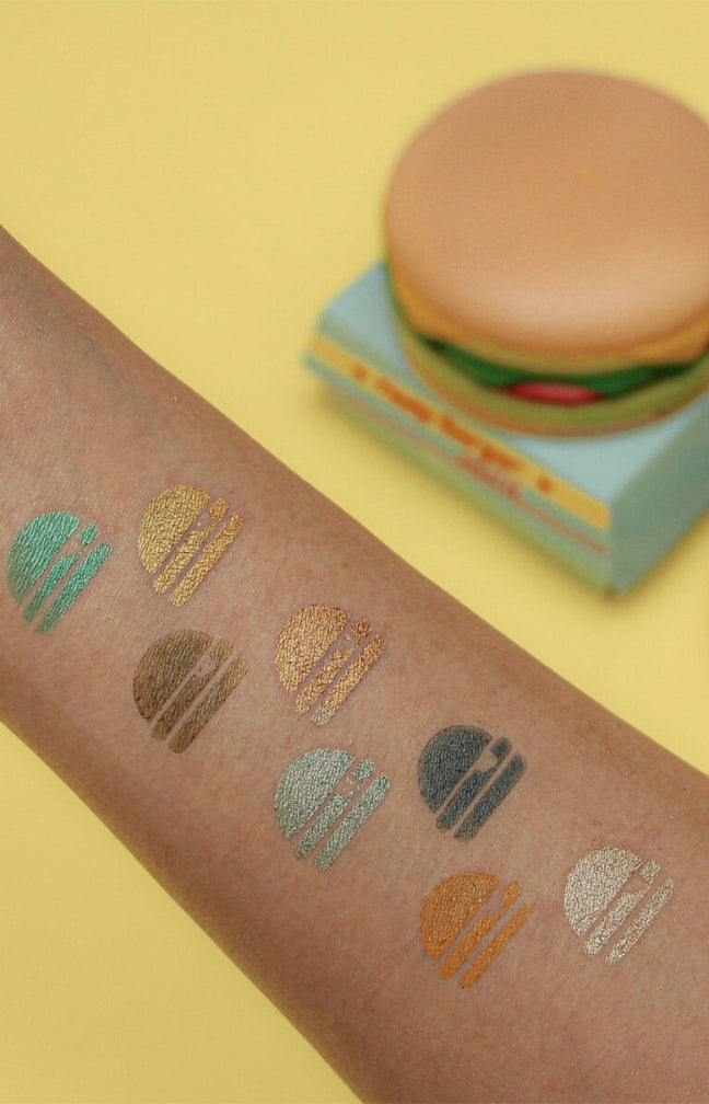 Palette de 8 ombres à paupières - Vegan Burger