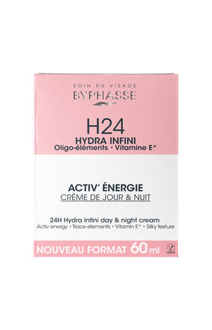 Crème hydratante jour & nuit - H24 Hydra Infini - 60 ml