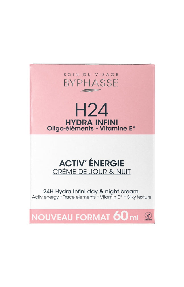 Crème hydratante jour & nuit - H24 Hydra Infini - 60 ml
