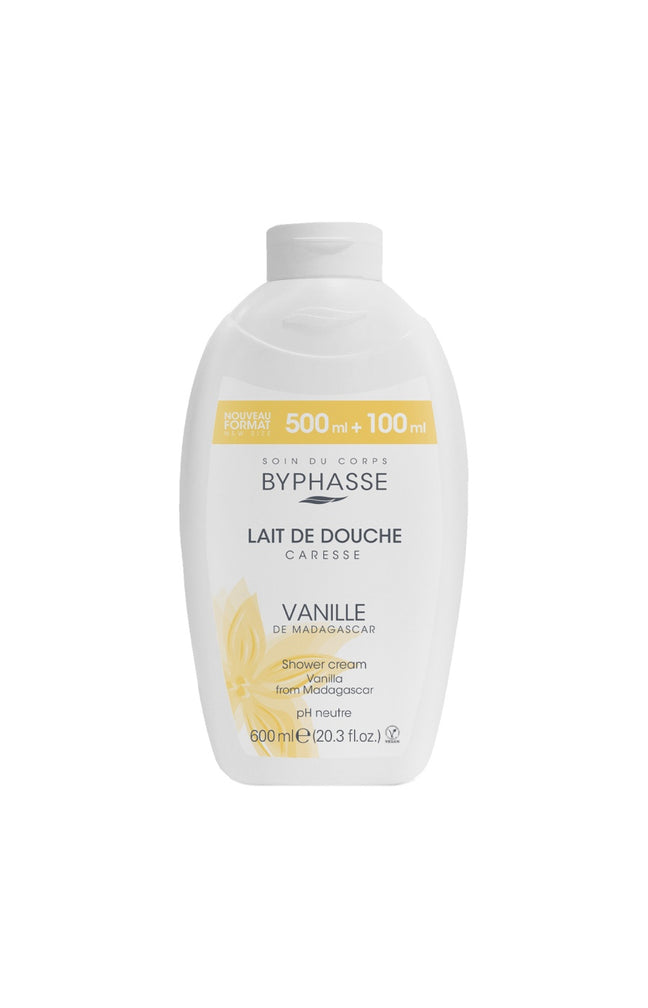 Lait de douche - Vanille de Madagascar - Caresse - 600 ml