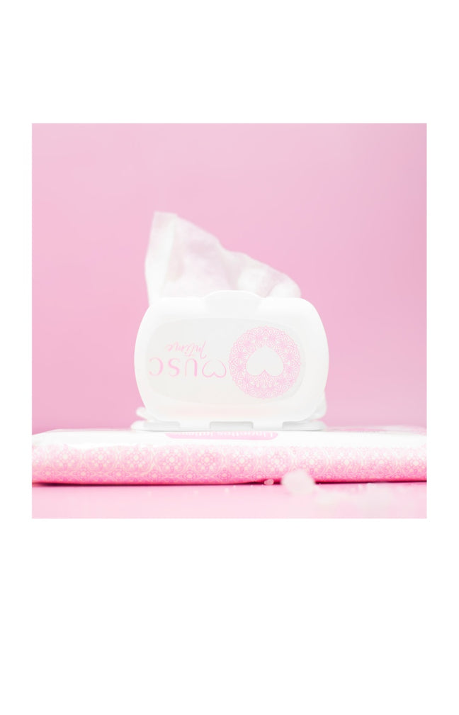 Lingettes intimes - L'Irrésistible - Musc blanc - 30 unités