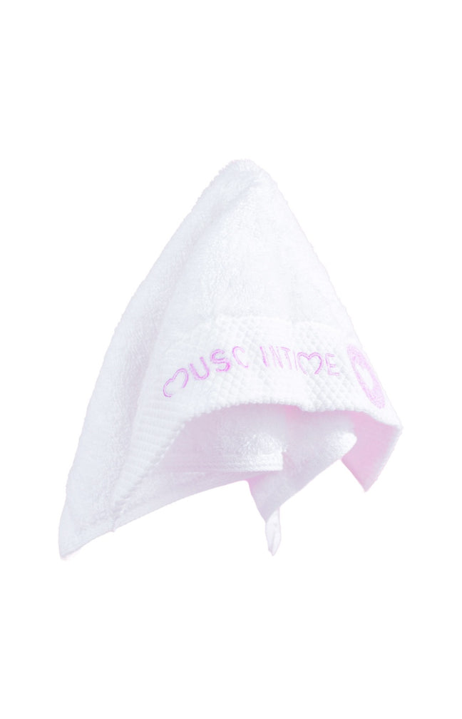 Coffret de serviettes intimes - Rose & blanc - 2 unités