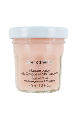 Masque sorbet éclat - Grenade & cranberry - Peaux ternes & fatiguées - 40 ml