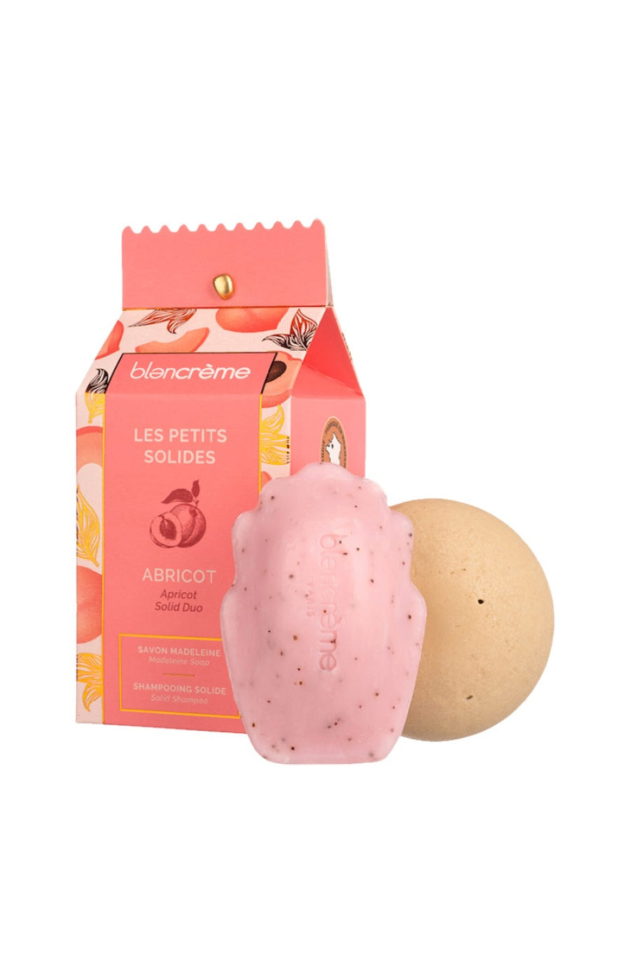 Coffret savon & shampoing solides - Abricot