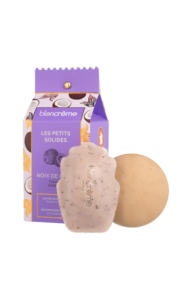 Coffret savon & shampoing solides - Noix de coco