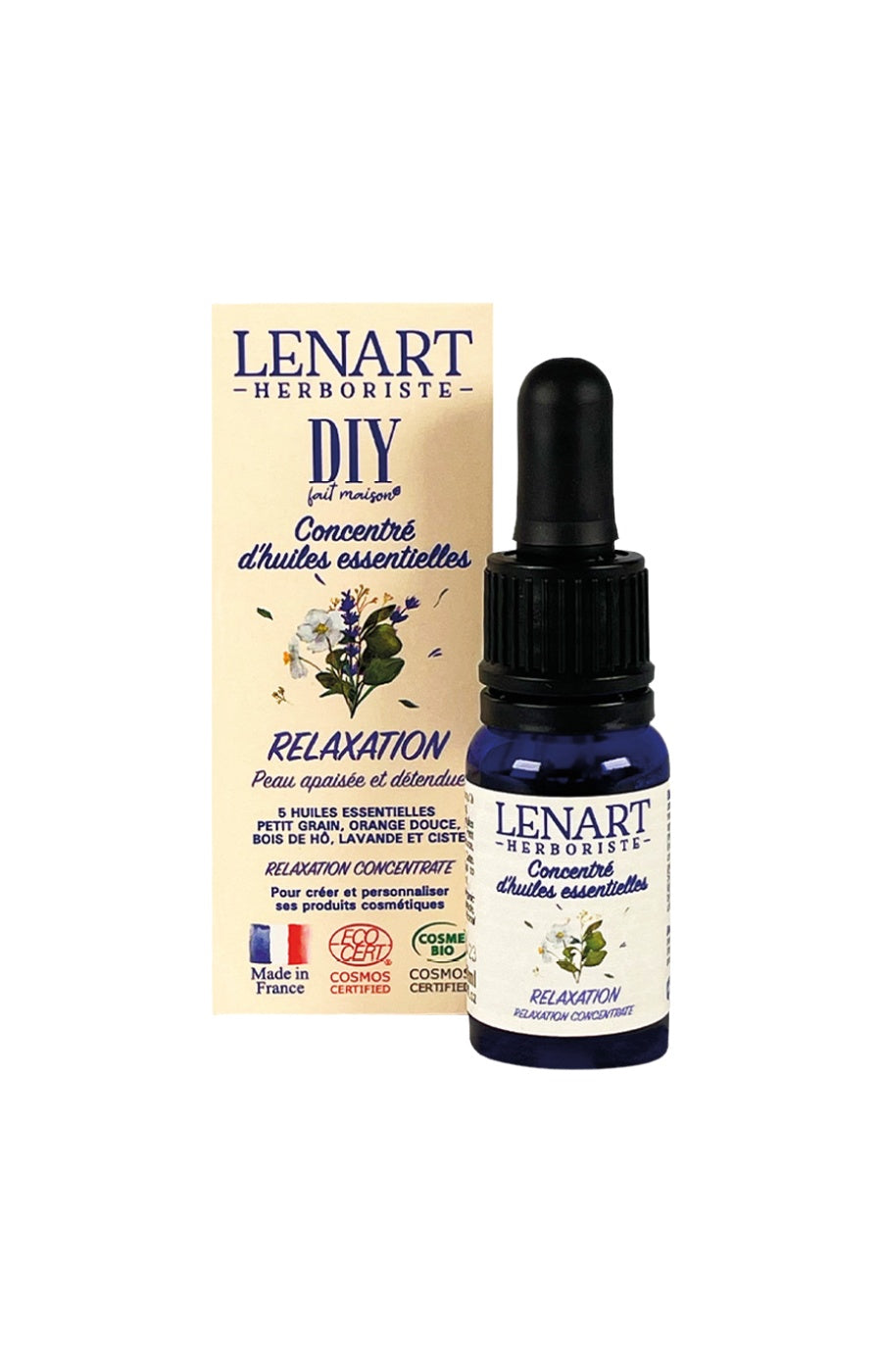 Concentré apaisant bio - Relaxation - Visage - 10 ml