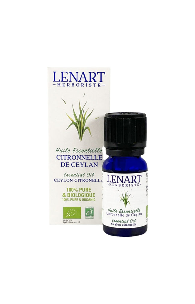 Huile essentielle de citronnelle de Ceylan bio - 10 ml