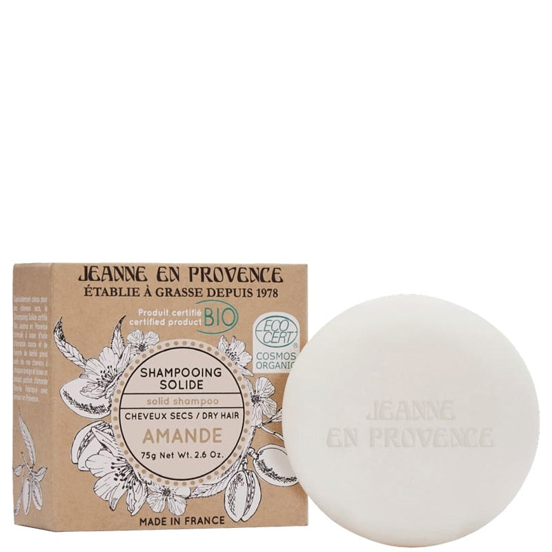 Shampoing solide bio - Amande - Cheveux secs - 75 g