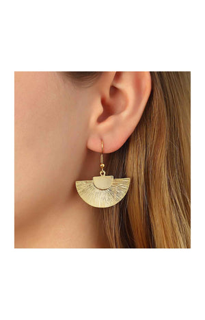 Boucles d'oreilles - Laiton plaqué or