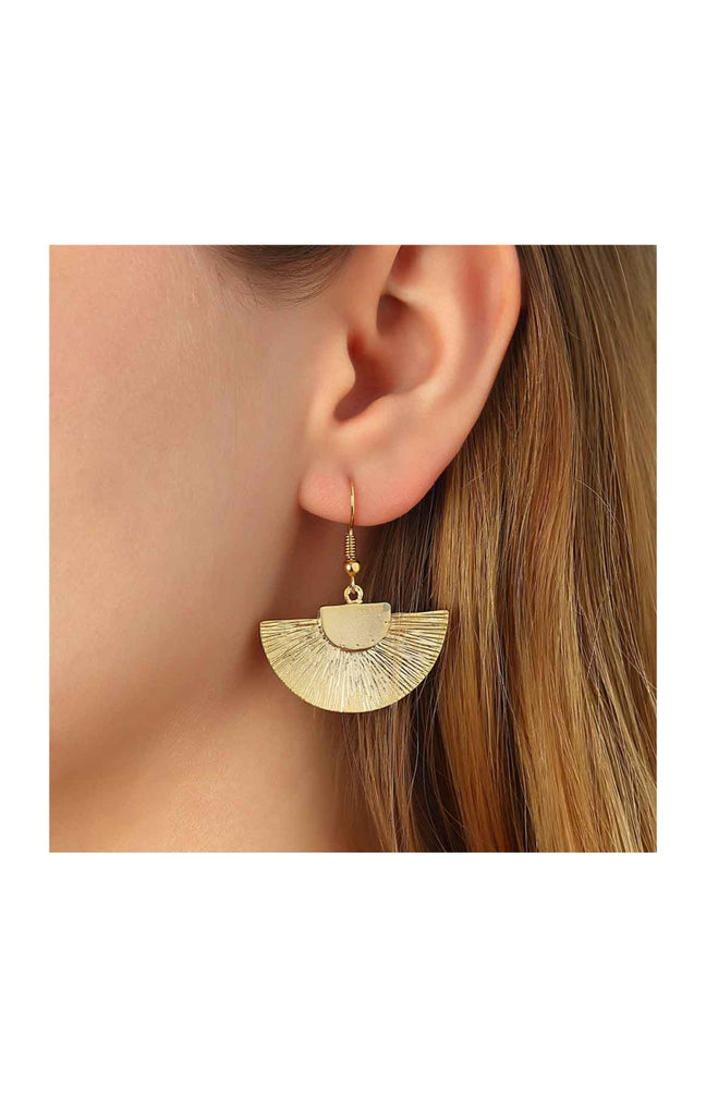 Boucles d'oreilles - Laiton plaqué or