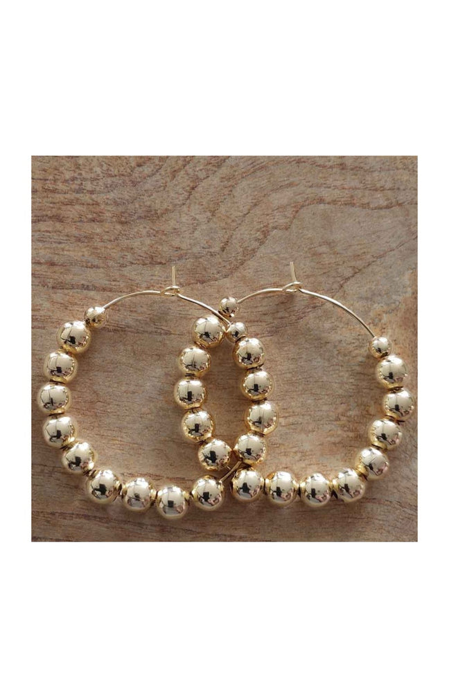 Boucles d'oreilles - Laiton plaqué or