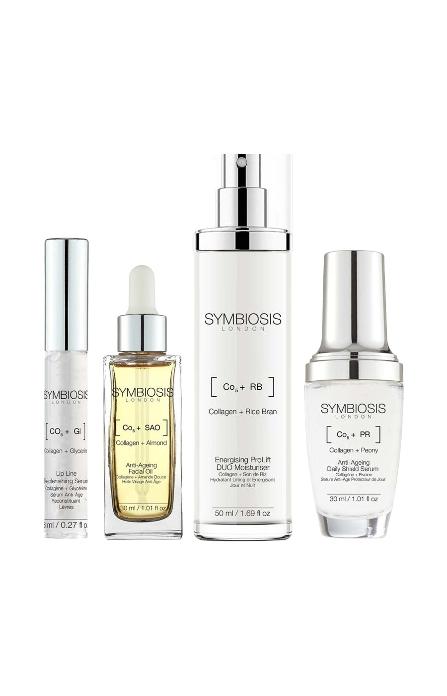 Coffret hydratant & nourrissant - Collagène - Visage & lèvres - 4 soins