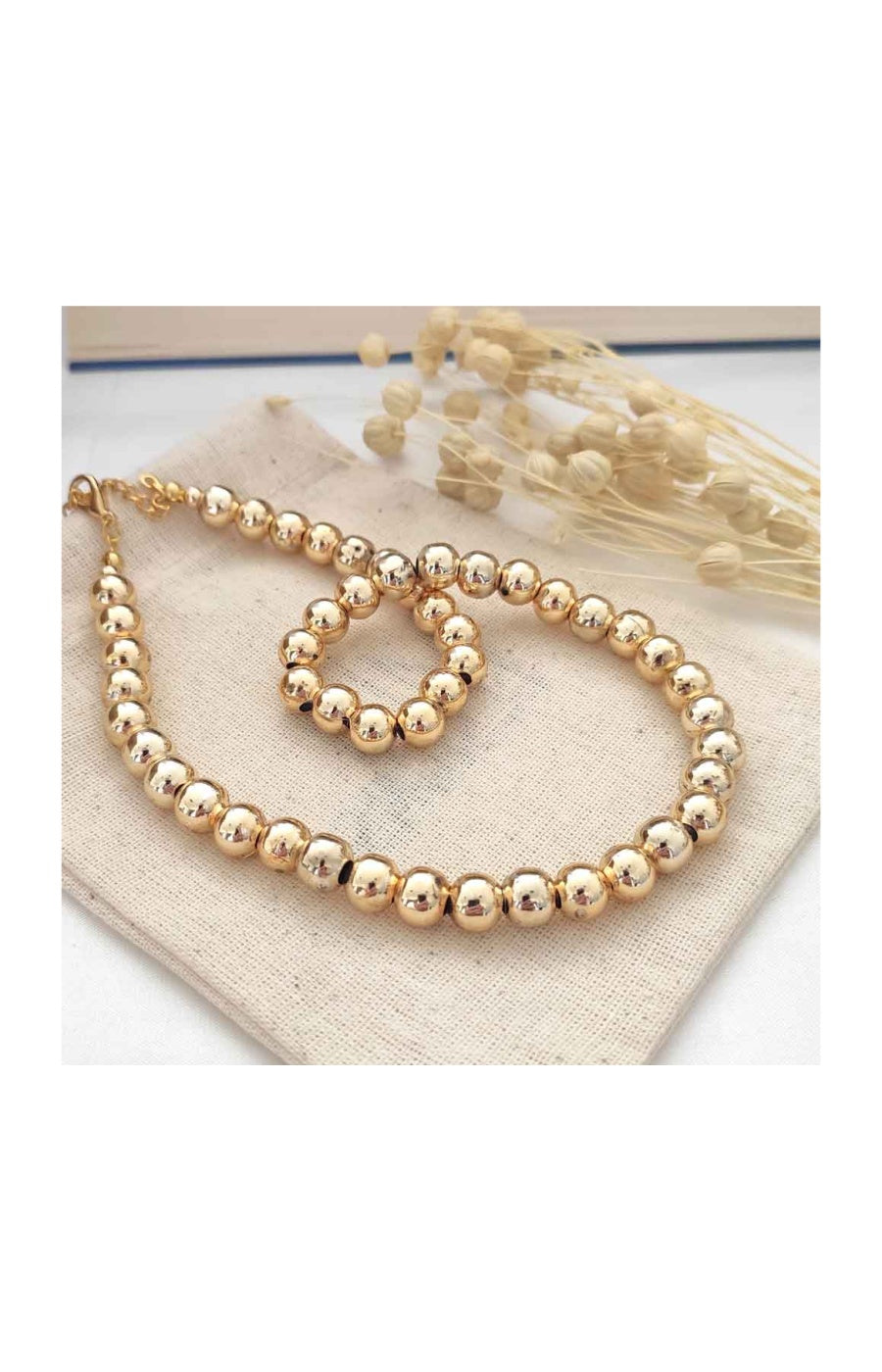 Collier - Laiton plaqué or