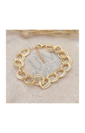 Bracelet - Laiton plaqué or