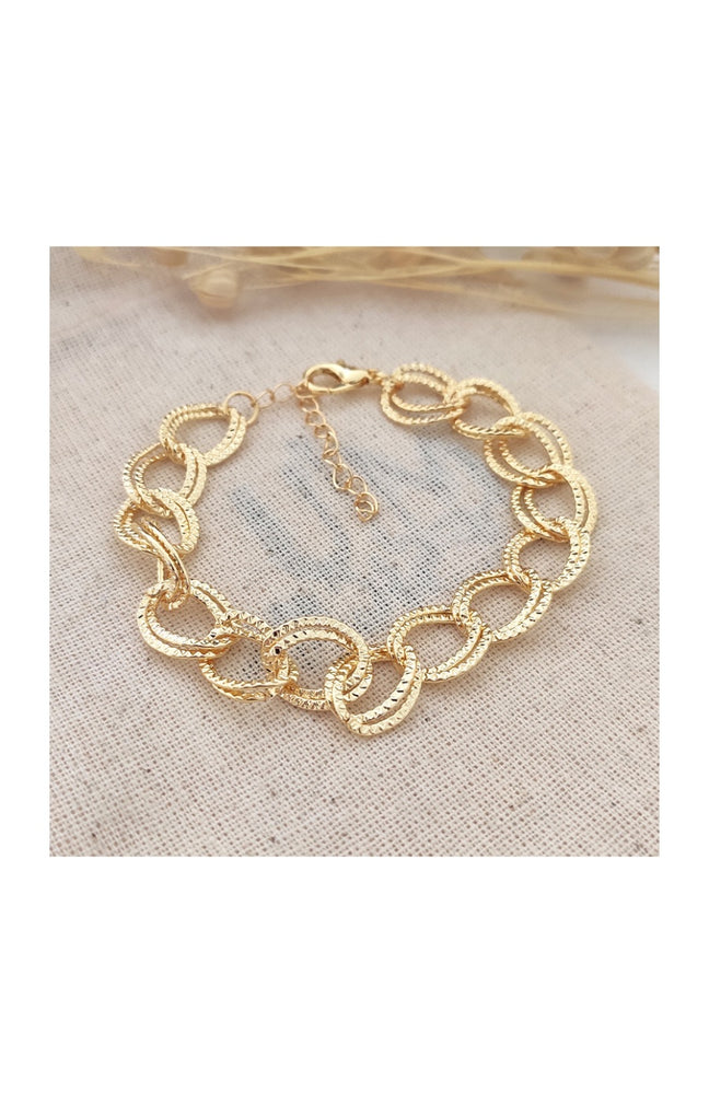 Bracelet - Laiton plaqué or