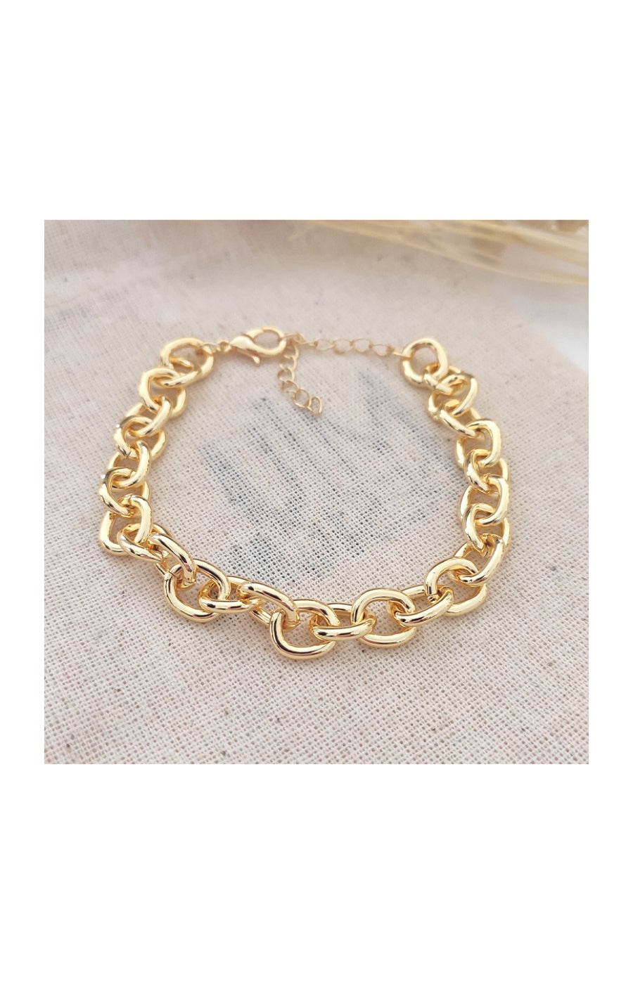 Bracelet - Laiton plaqué or