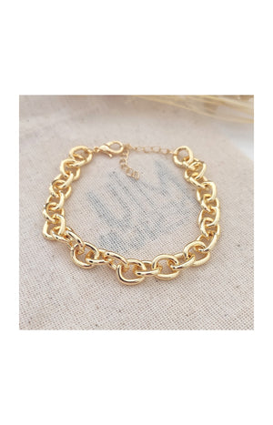 Bracelet - Laiton plaqué or