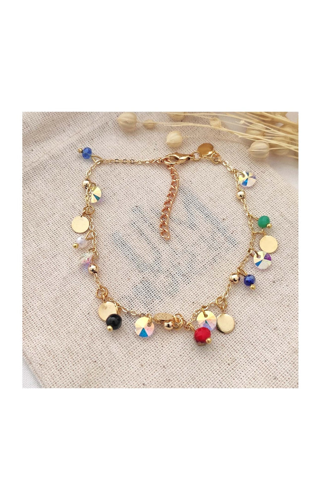 Bracelet de cheville - Laiton plaqué or