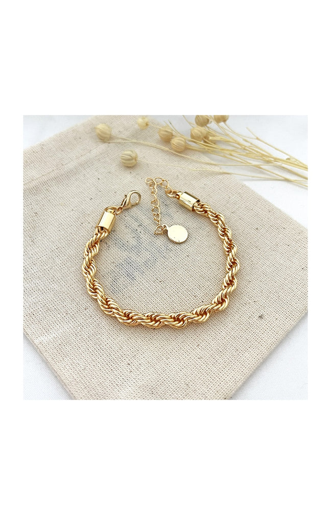 Bracelet - Laiton plaqué or