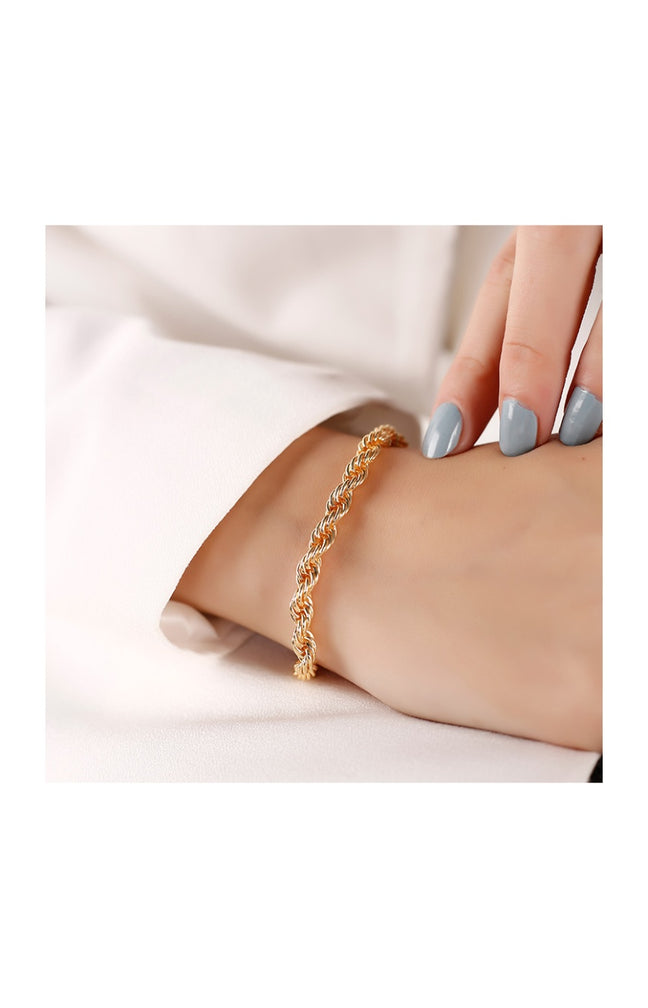 Bracelet - Laiton plaqué or