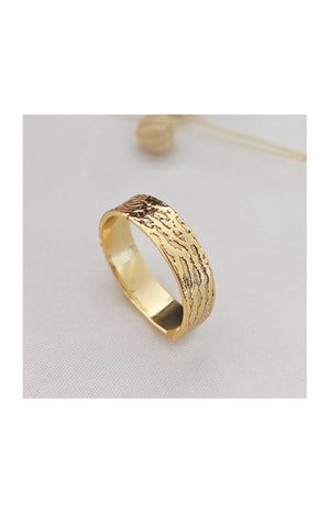 Bague ajustable - Laiton plaqué or