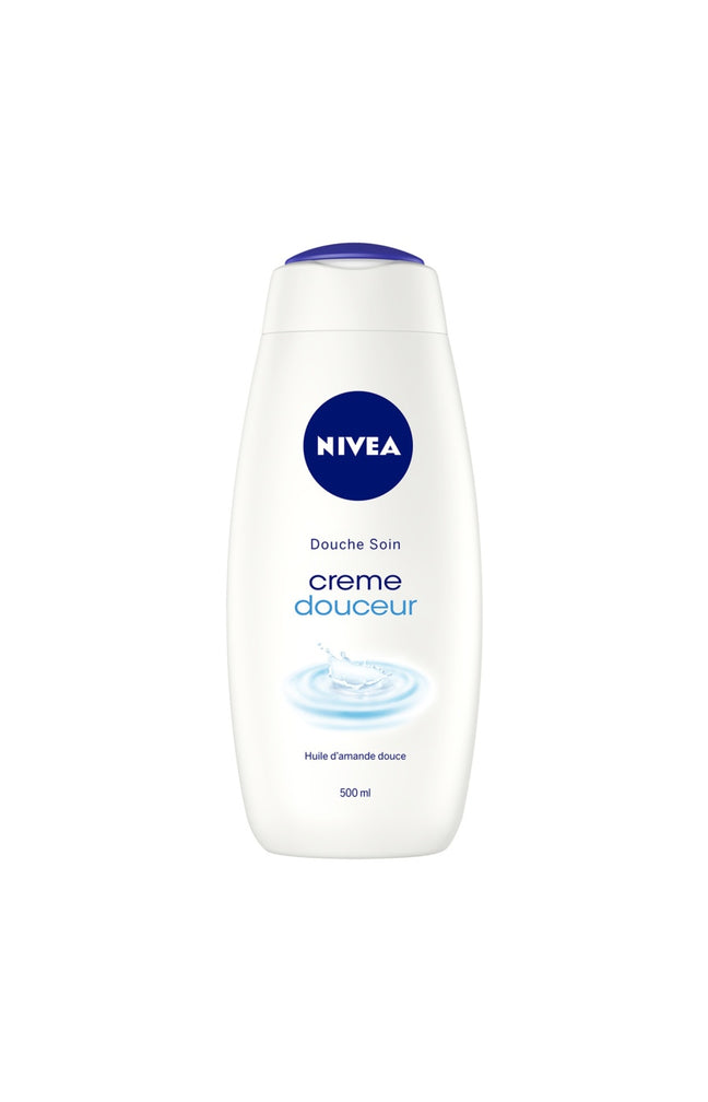 Crèmes de douche douceur - Huile d'amande douce - 3 x 500 ml