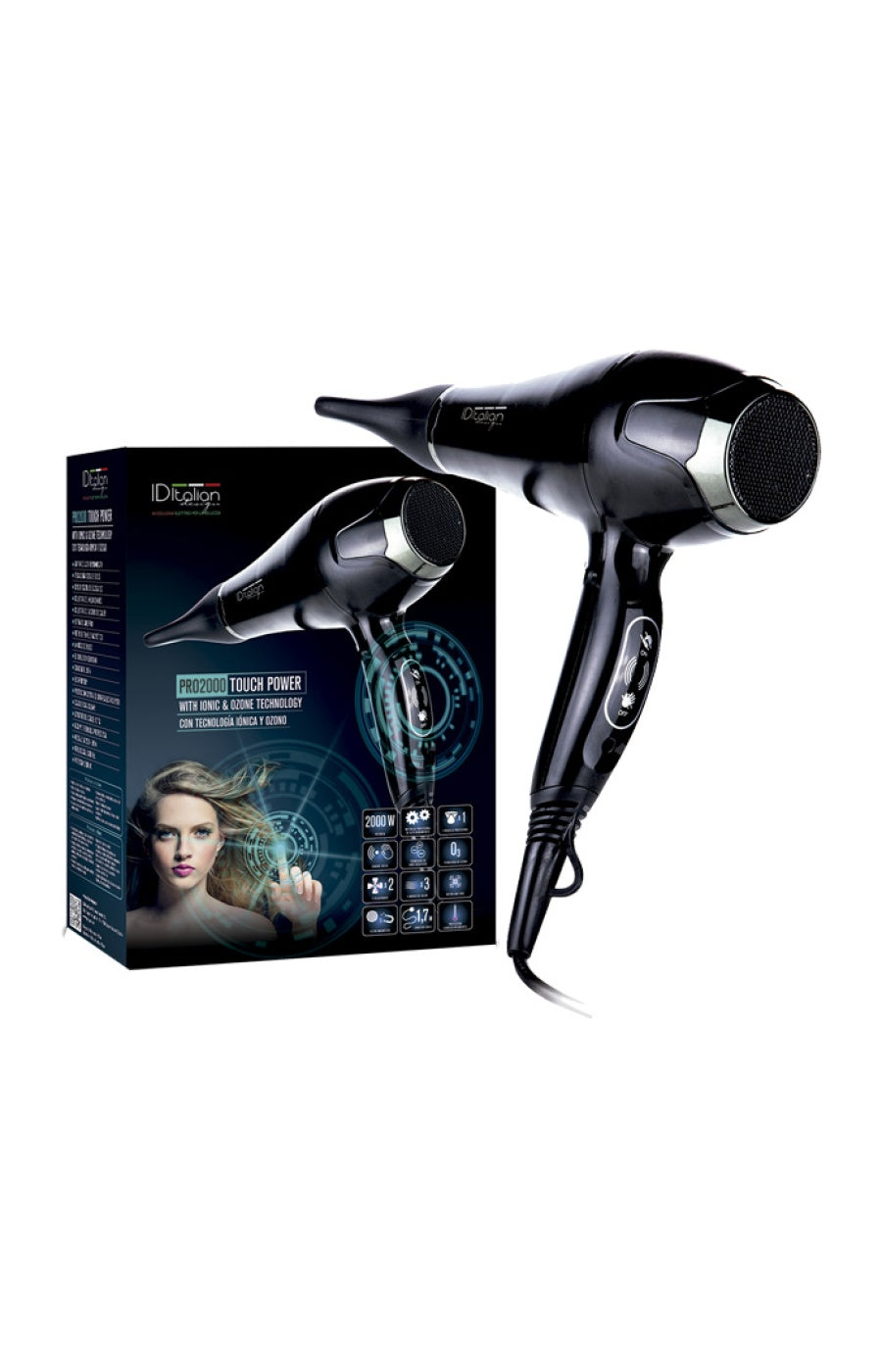 Sèche-cheveux - Pro 2000 Touch Power