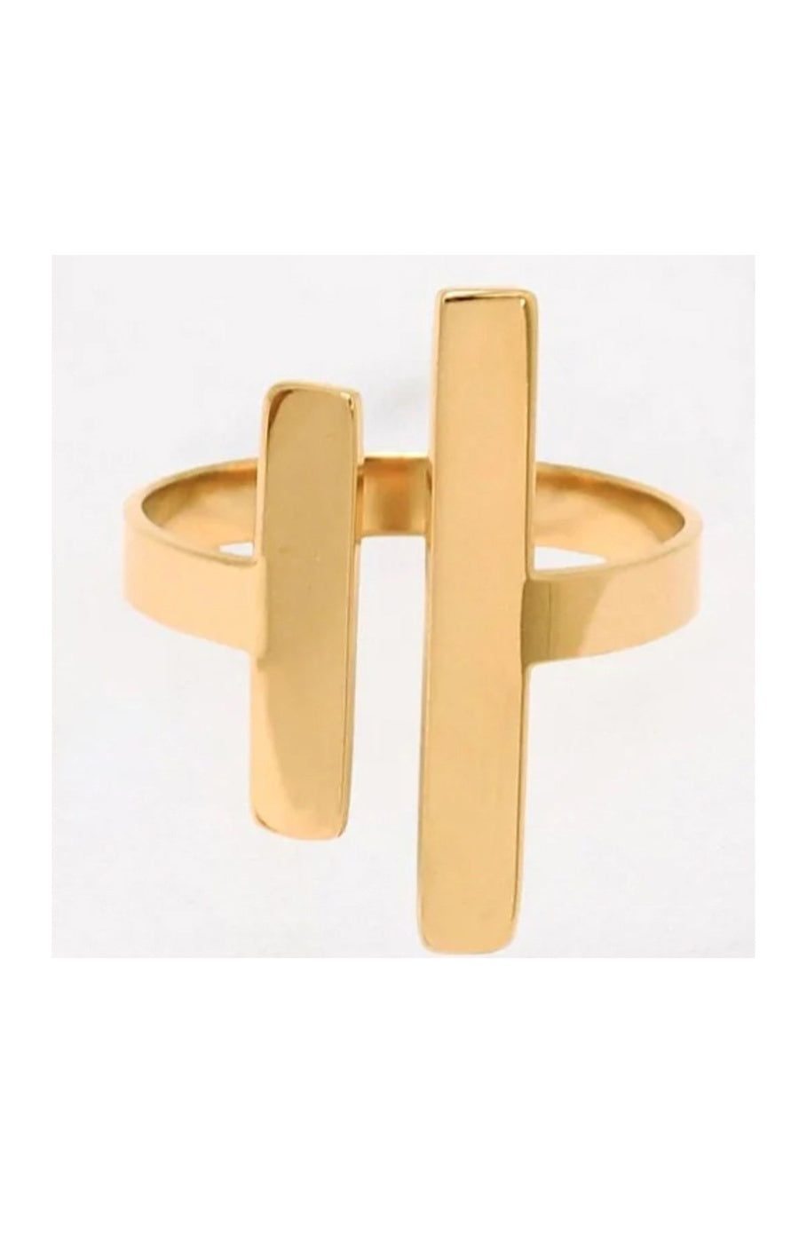 Bague ajustable - Acier inoxydable doré