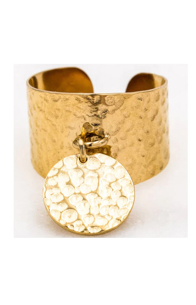 Bague ajustable- Acier inoxydable doré