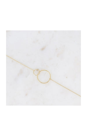 Bracelet - Acier inoxydable doré