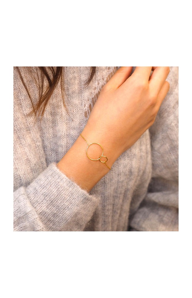Bracelet - Acier inoxydable doré