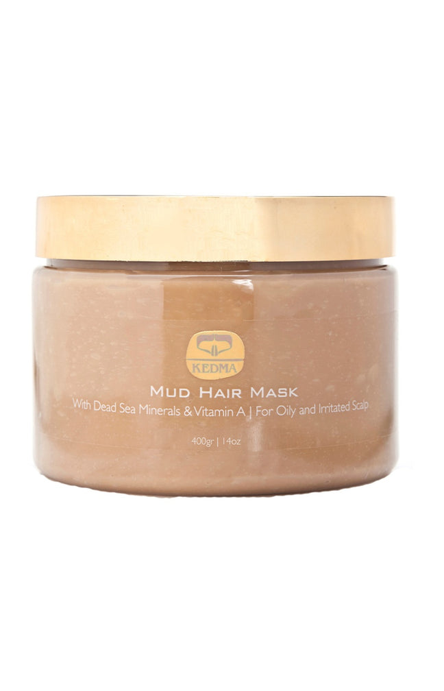 Masque réparateur - Boue noire - Cheveux normaux à gras - 400 g