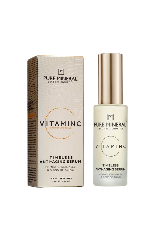 SÃ©rum anti-Ã¢ge intemporel - Vitamine C & minÃ©raux de la mer Morte - Visage - 30 ml