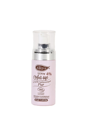 Sérum anti-âge bio - Acide hyaluronique - Peaux matures - 30 ml