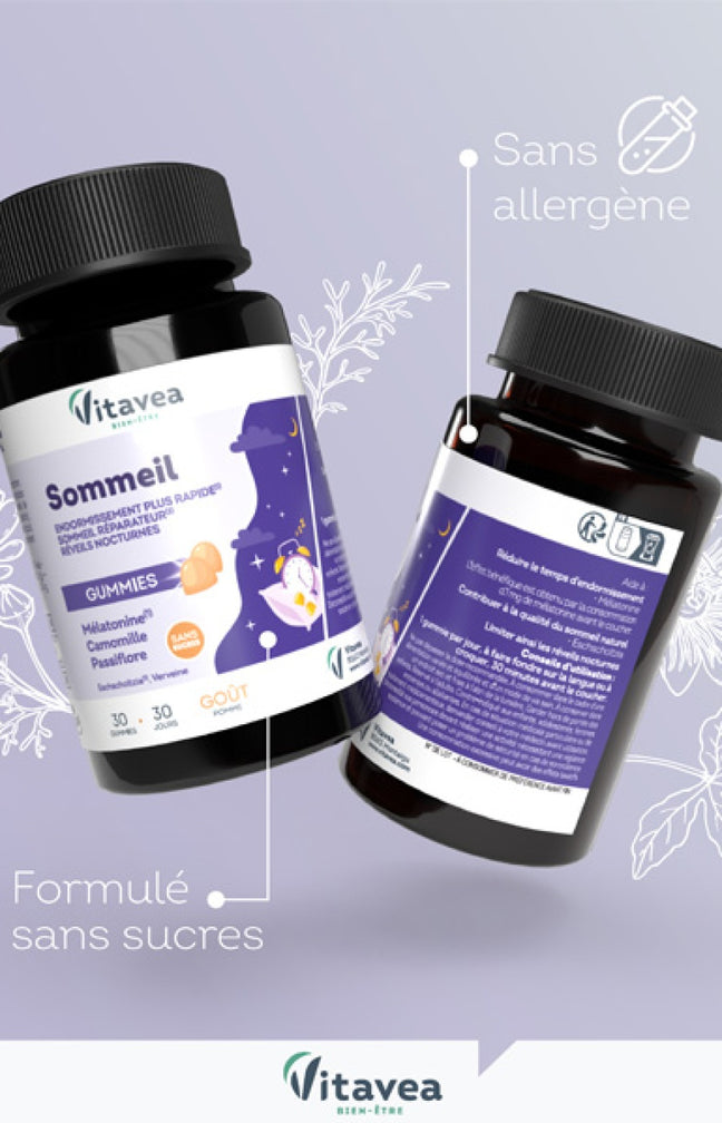 Gummies sommeil - Pomme - 1 mois