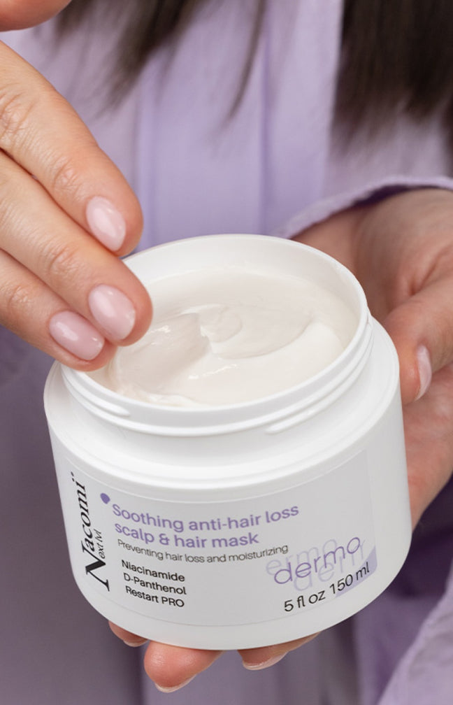 Masque apaisant anti-chute - Niacinamide & D-Panthenol - Cheveux - 150 ml