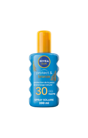 Spray protecteur SPF 30 - Protect & Bronze - Formule anti-taches - 200 ml