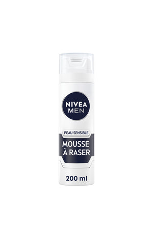 Mousses à raser - Peaux sensibles - Homme - 2 x 200 ml