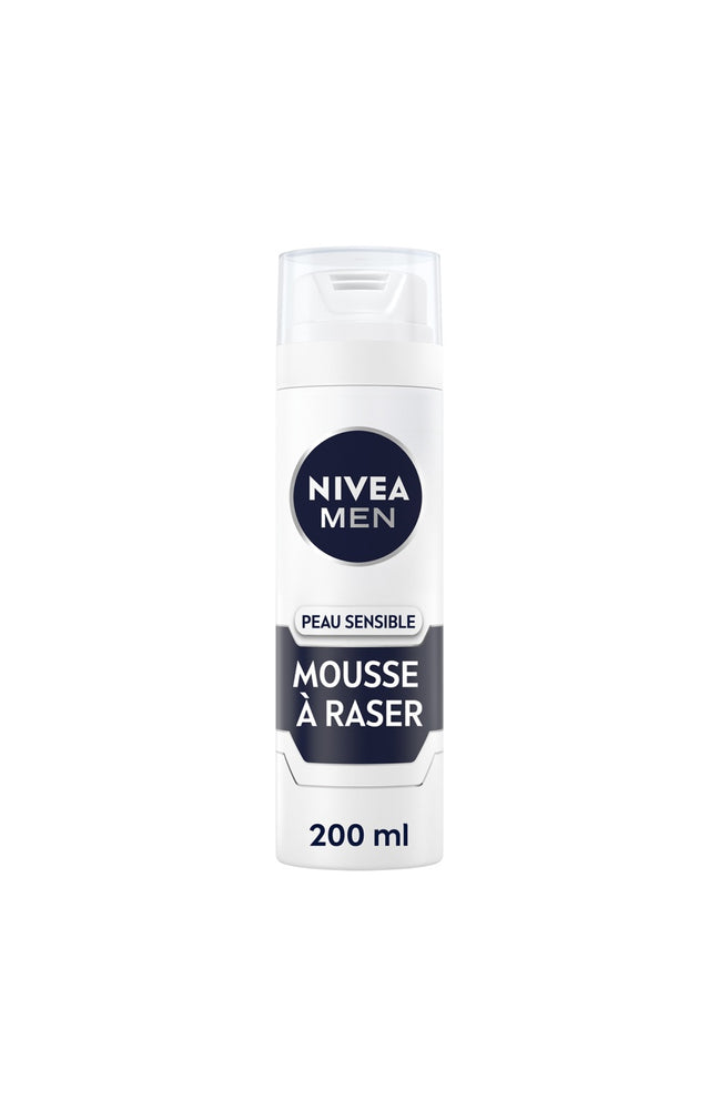 Mousses à raser - Peaux sensibles - Homme - 2 x 200 ml