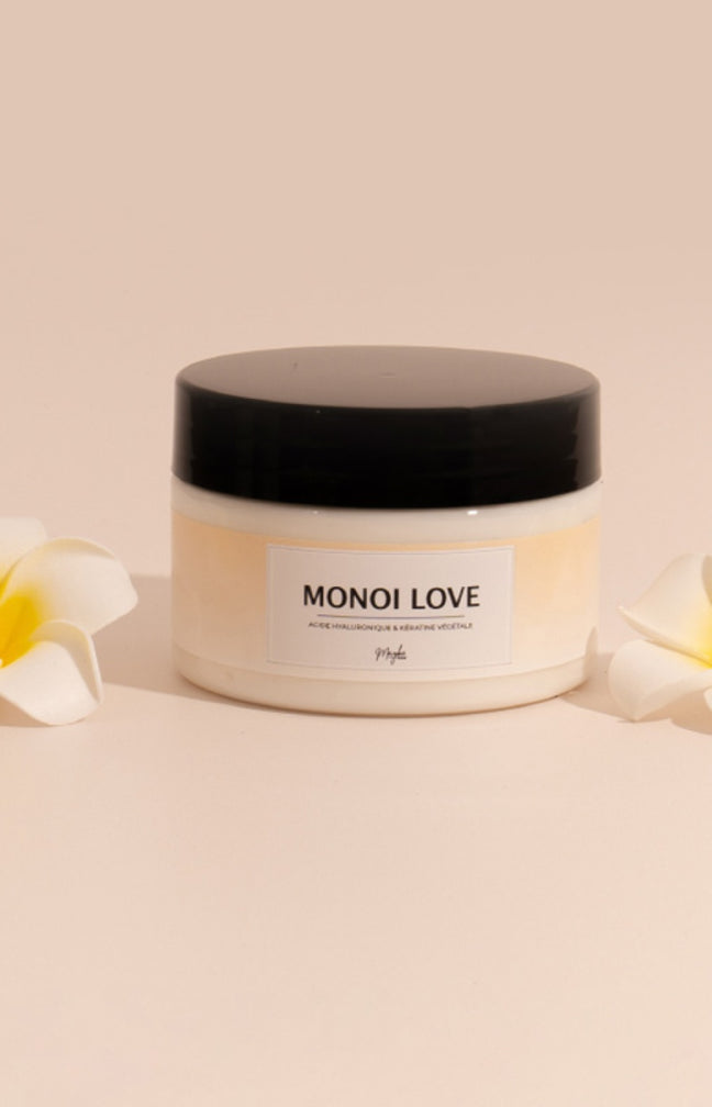 Soin à l'acide hyaluronique & kératine végétale - Monoï love - 250 ml
