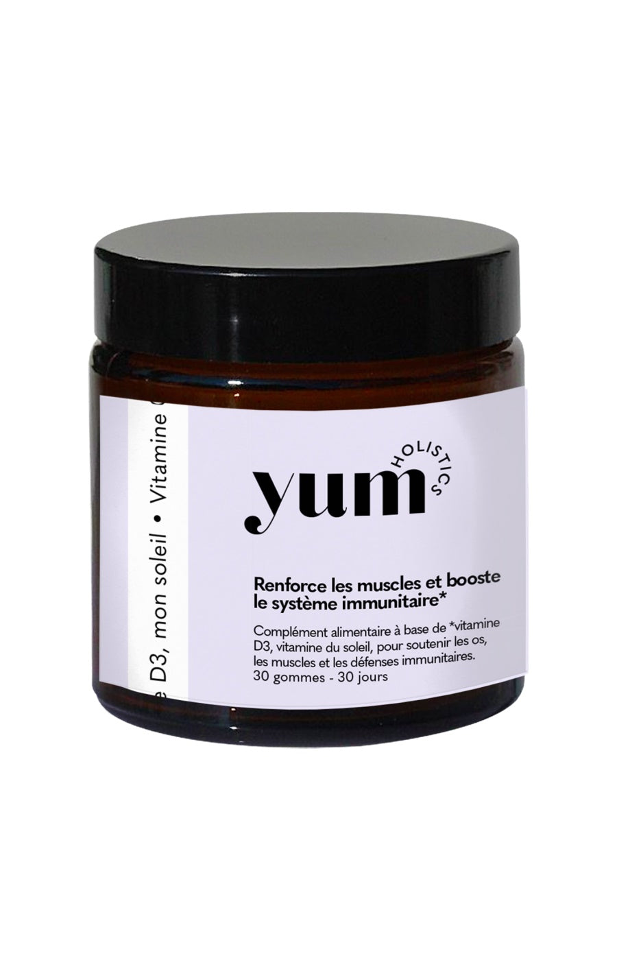 Gummies système immunitaire - Vitamine D3, mon soleil - Fraise - 1 mois