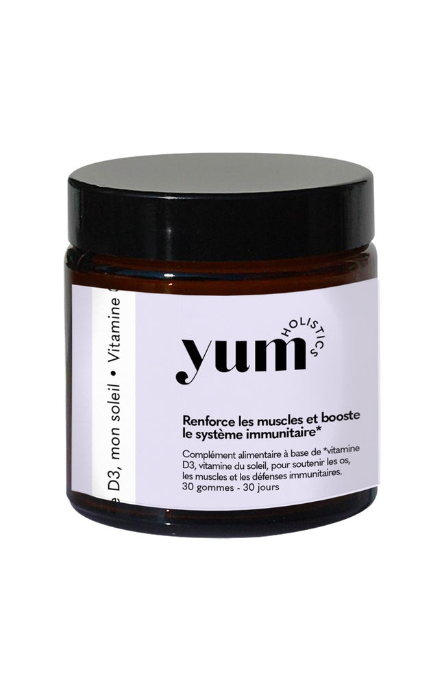 Gummies système immunitaire - Vitamine D3, mon soleil - Fraise - 1 mois