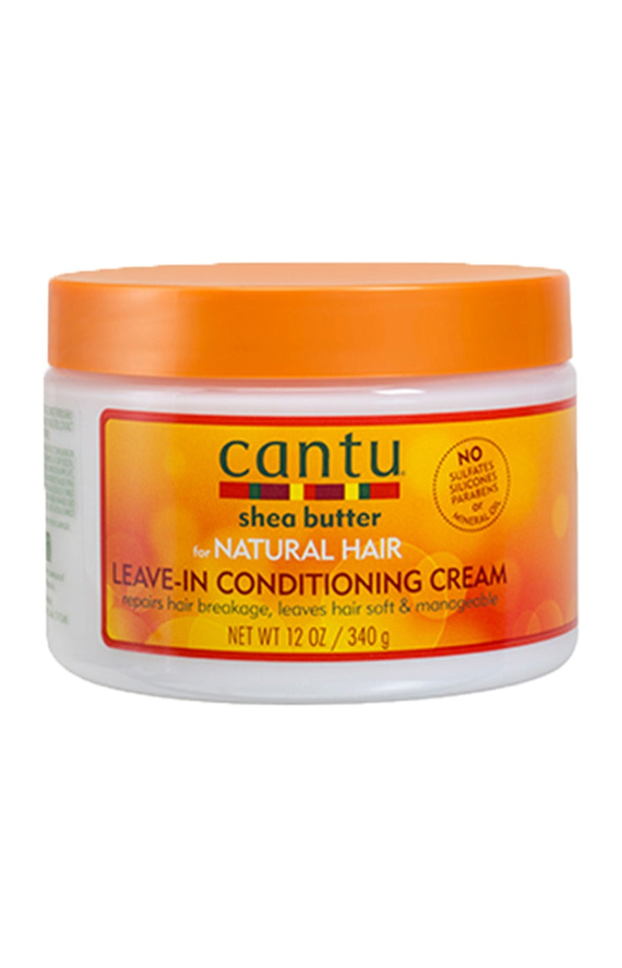 Crème de soin sans rinçage réparatrice - Beurre de karité - Cheveux dévitalisés - 340 g
