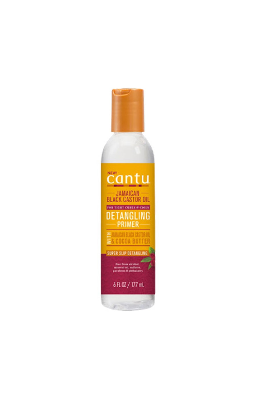 Base démêlante - Huile de ricin noir -  Cheveux frisés, bouclés & ondulés - 177 ml
