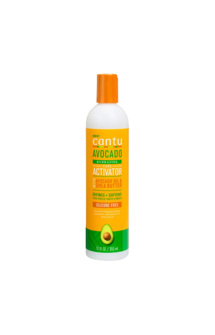 Crème hydratante & activatrice de boucles - Avocat - Cheveux frisés, bouclés & ondulés - 355 ml